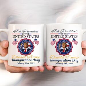 Inauguration Day Mug 2025, Presidents Day