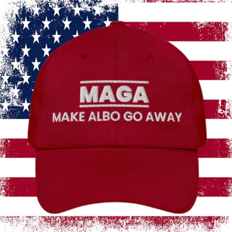 MAGA Make Albo Go Away Hat