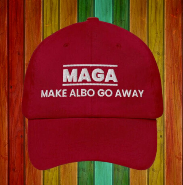 MAGA Make Albo Go Away Hat