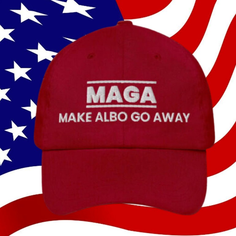MAGA Make Albo Go Away Hat
