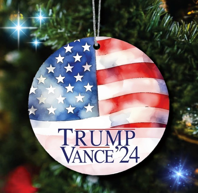 Official Trump Christmas Ornament