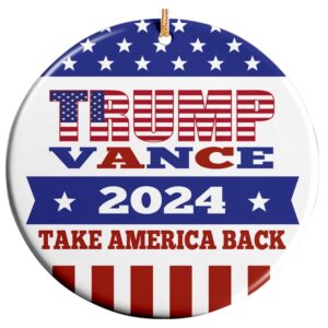 Official Trump Vance 2024 Christmas Ornament