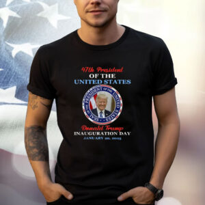 President Donald Trump Inauguration Day 2025 Memorabilia Shirt