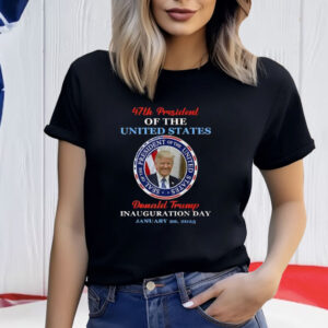 President Donald Trump Inauguration Day 2025 Memorabilia Shirt