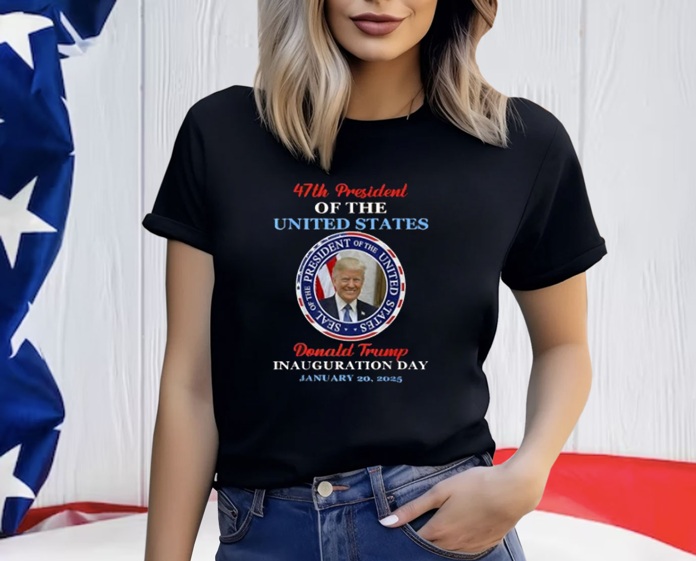 President Donald Trump Inauguration Day 2025 Memorabilia Shirt