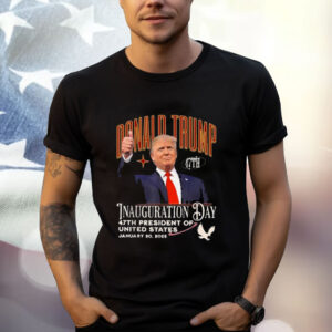 President Donald Trump Inauguration Day 2025 Memorabilia Y2K T-Shirt