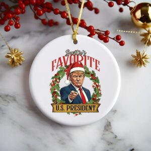 Santa Favorite US President Ornamentc