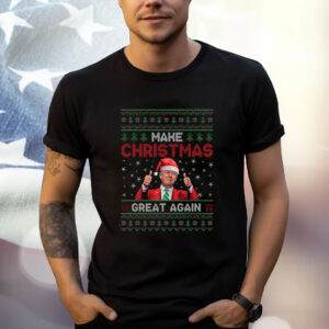 Trump Christmas Shirt Make Xmas Great Again