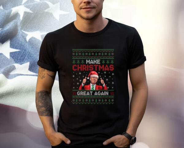 Trump Christmas Shirt Make Xmas Great Again