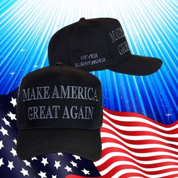 Trump Dark MAGA 2025 Hat