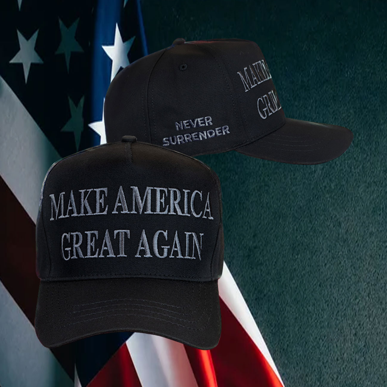 Trump Dark Maga Hat 2025 Inauguration MAGA