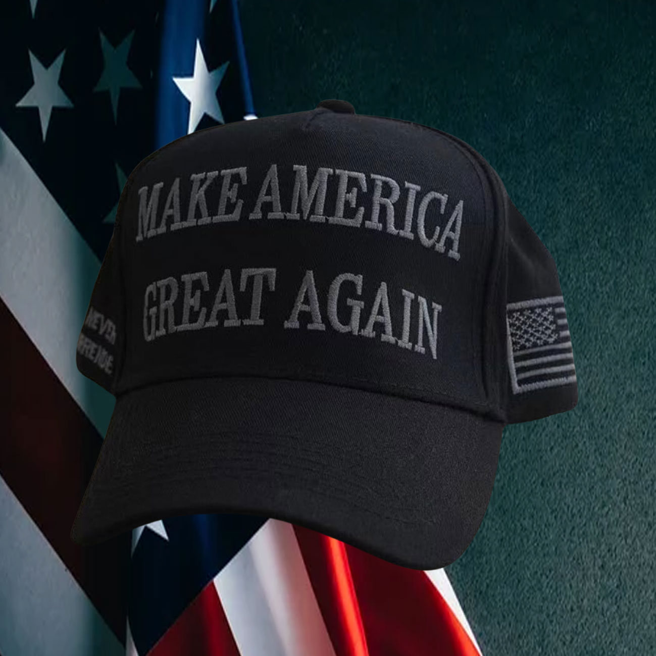 Trump Dark Maga Hat 2025 Inauguration MAGA