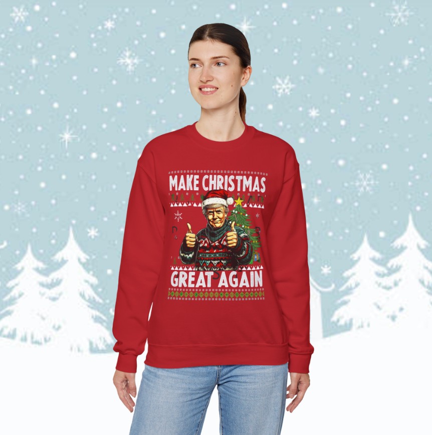 Trump Make Christmas Great Again Sweatshirt