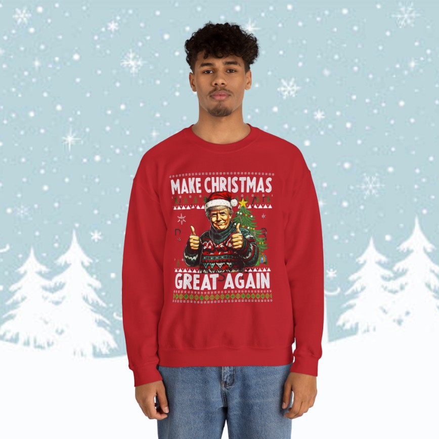 Trump Make Christmas Great Again Sweatshirt