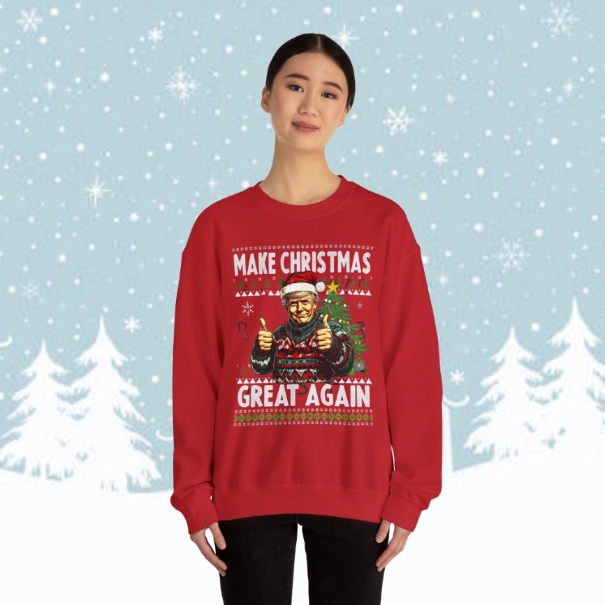 Trump Make Christmas Great Again Sweatshirt
