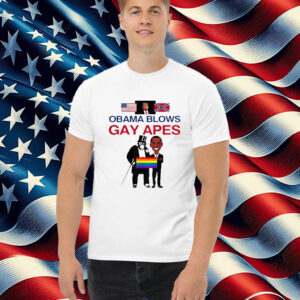 Trump Obama Blows Gay Apes Sarcastic Shirt