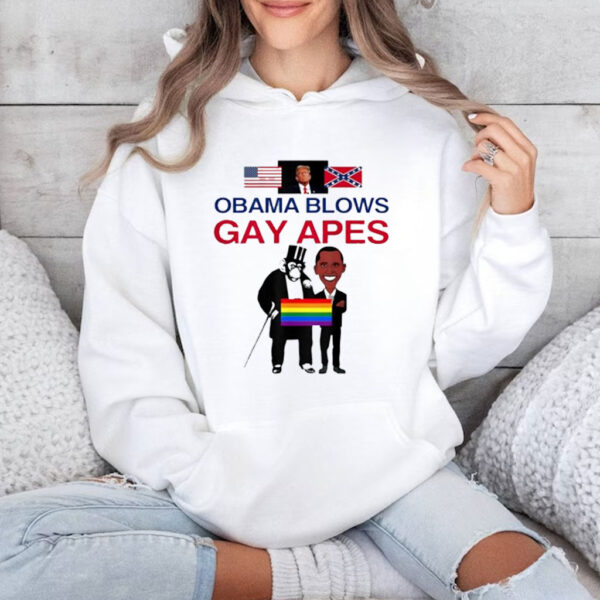 Trump Obama Blows Gay Apes Sarcastic Shirt