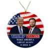 Trump Vance Make America Great Again Ornament