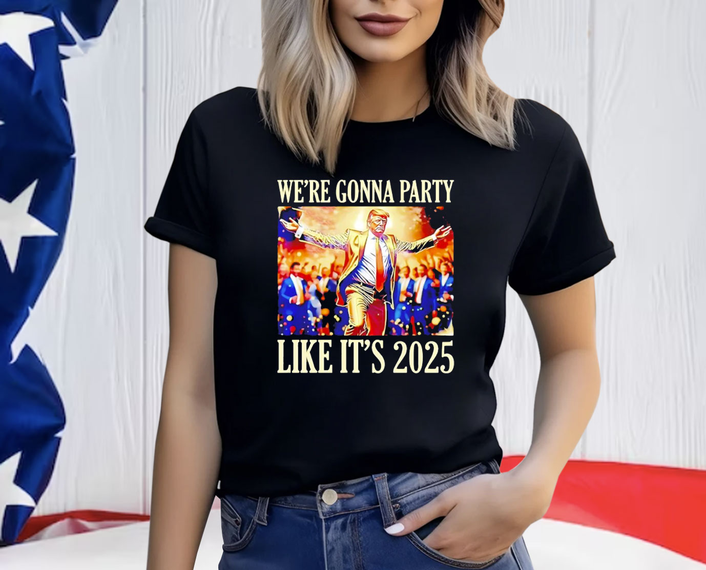 Trump We're Gonna Party Like It's 2025 T-Shirt