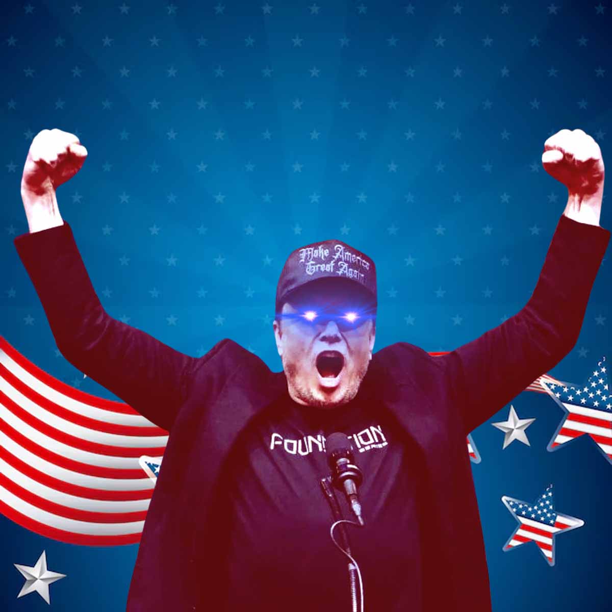 inauguration Day 2025 - Trump Dark Gothic Maga 2025 Hat