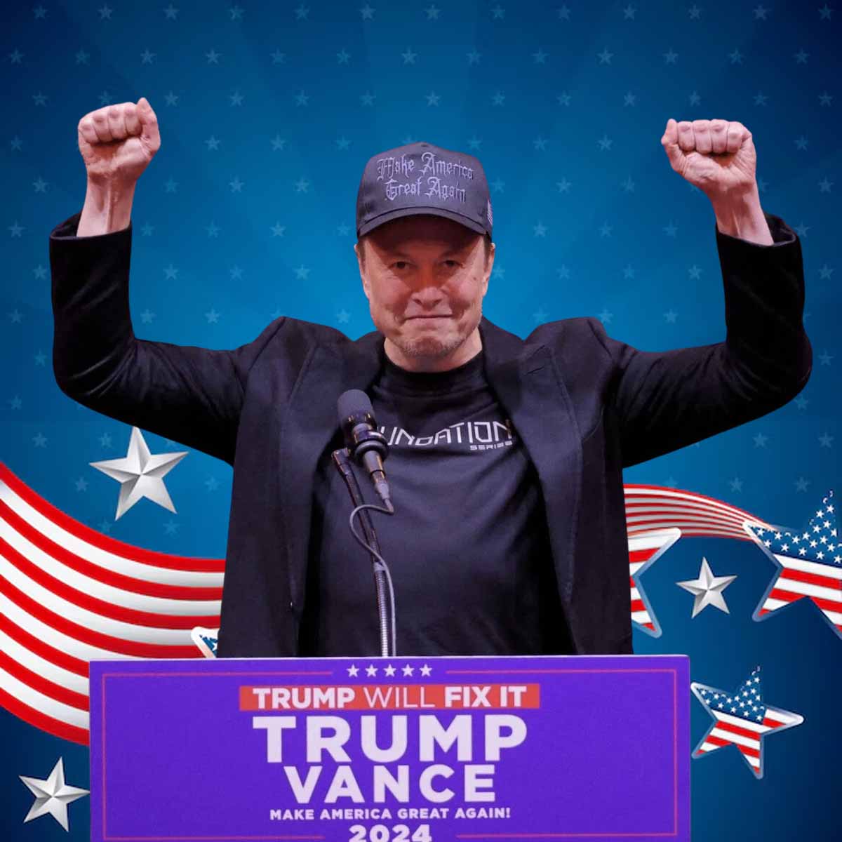 inauguration Day 2025 - Trump Dark Gothic Maga 2025 Hat
