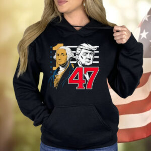 presidents Patriotic 47 Trump 1 george Vintage USA Flag Shirt