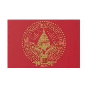 2025 Trump Inauguration MAGA Red Yard Sign