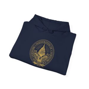 2025 Trump Inaugural Seal Navy Hoodie Shirt
