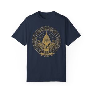 2025 Trump Inaugural Seal Navy T-Shirt