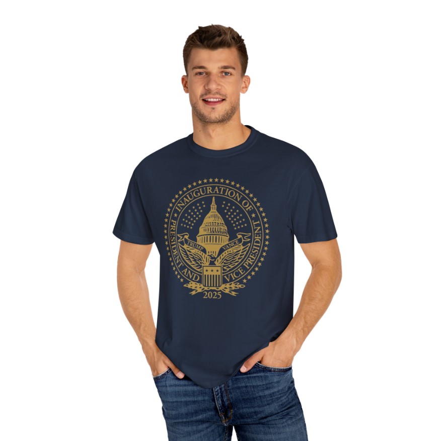 2025 Trump Inaugural Seal Navy T-Shirt