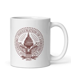 2025 Trump Inaugural Seal White Mug