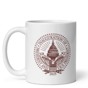 2025 Trump Inaugural Seal White Mug