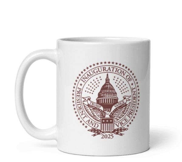 2025 Trump Inaugural Seal White Mug