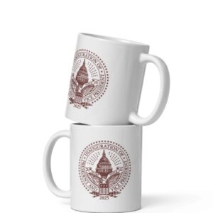 2025 Trump Inaugural Seal White Mug