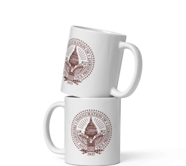 2025 Trump Inaugural Seal White Mug