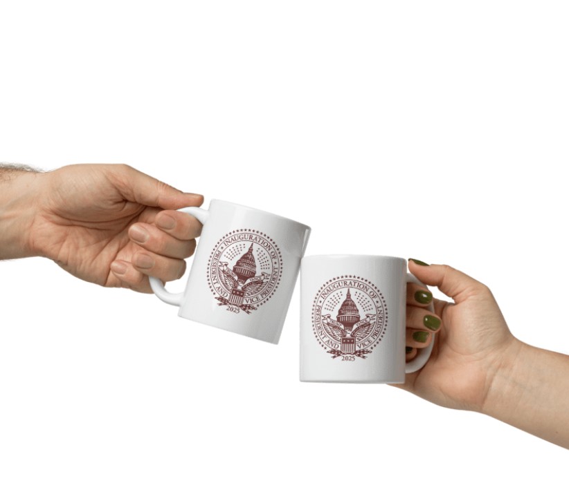 2025 Trump Inaugural Seal White Mug