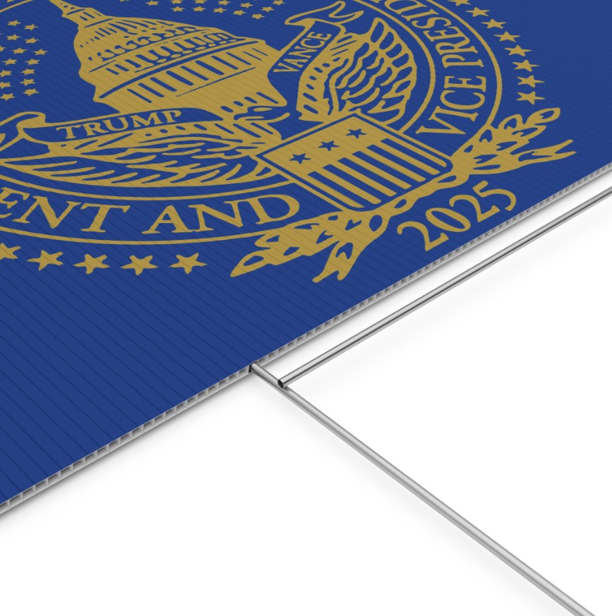 2025 Trump Inauguration MAGA Yard Sign
