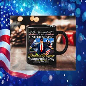 47 President Of The United States Donald Trump Inauguration Day Mug