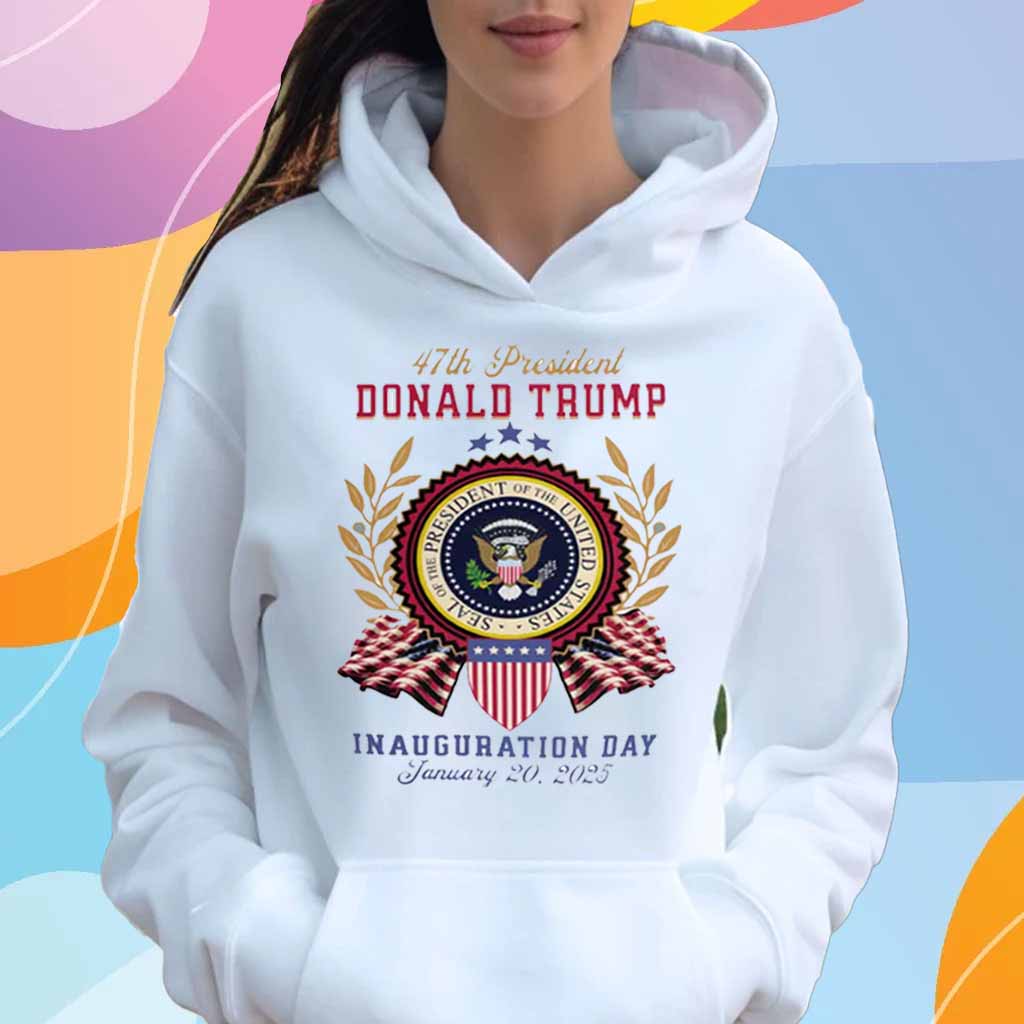 47th President Donald Trump Inauguration Day 2025 Commemorative T-Shirt