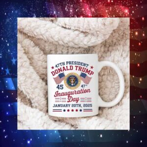 47th President Donald Trump Inauguration Day Mug