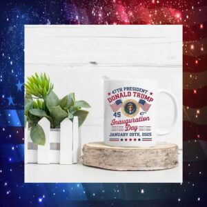 47th President Donald Trump Inauguration Day Mug