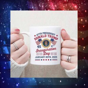 47th President Donald Trump Inauguration Day Mug