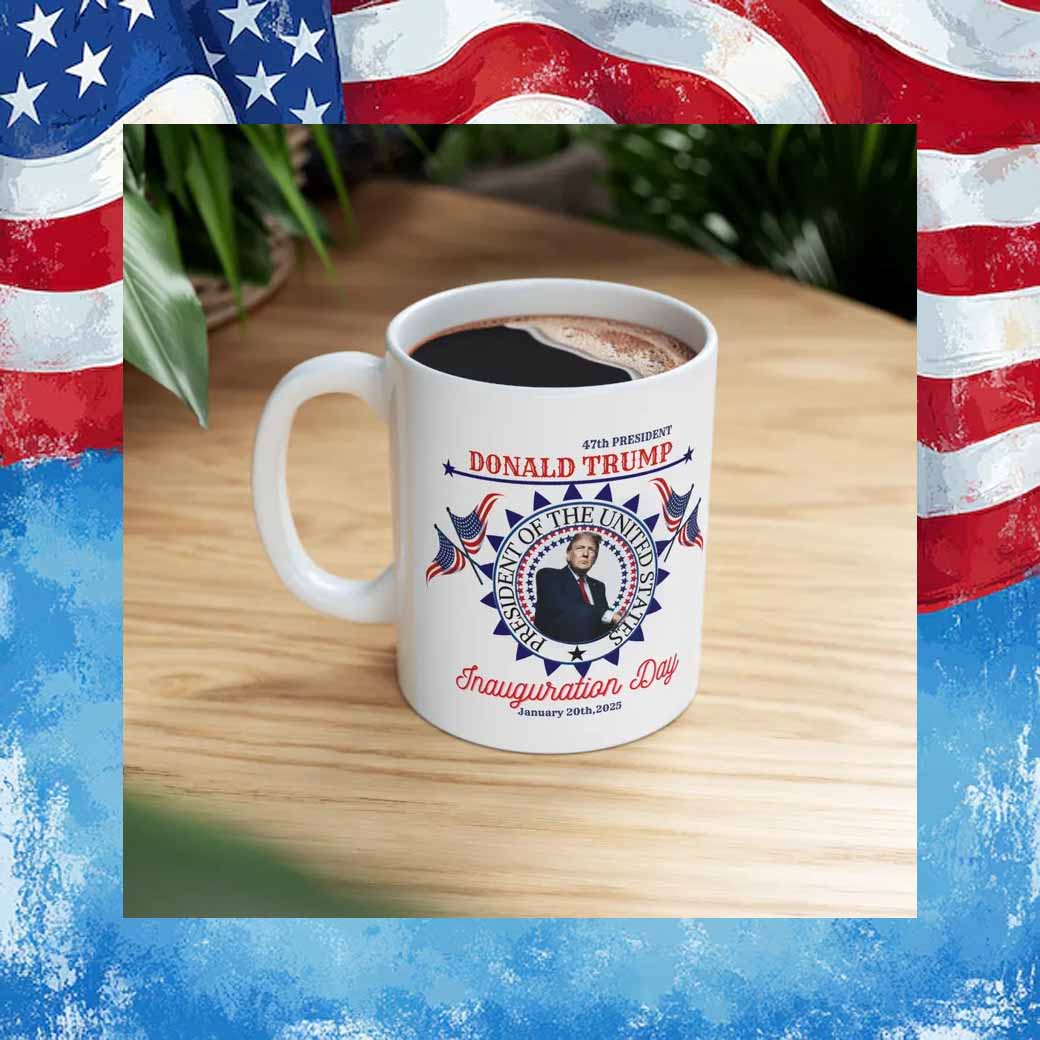 47th President Donald Trump Inauguration Mug