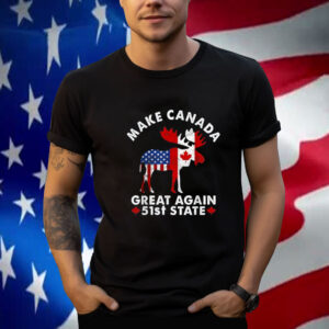 Canada 51st State Funny Trump Political Canada Shirt