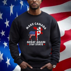 Canada 51st State Funny Trump Political Canada Shirt