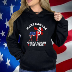 Canada 51st State Funny Trump Political Canada Shirt