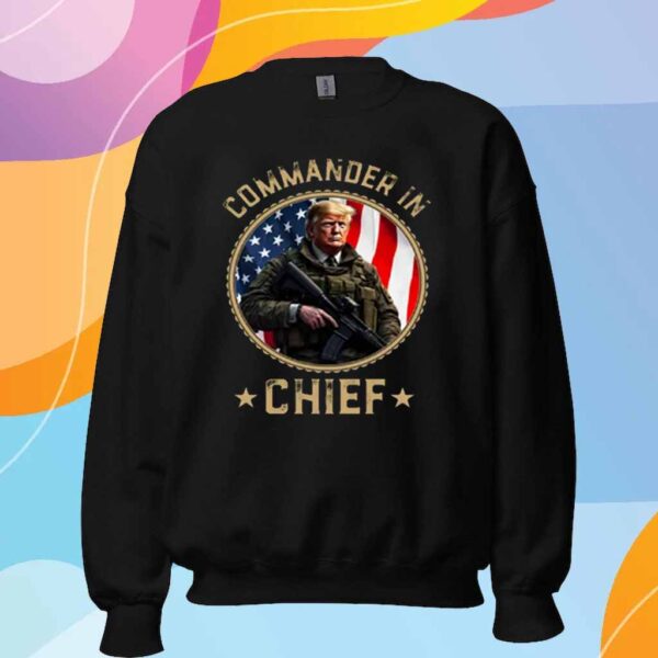 Commander In Chief Donald Trump T-Shirt