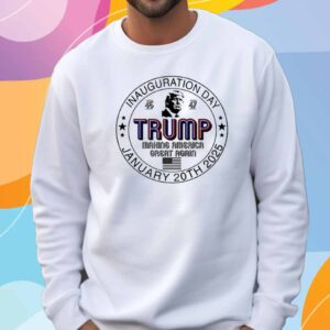 Donald Trump 47th President Inauguration 2025 Republican Party MAGA T-Shirt