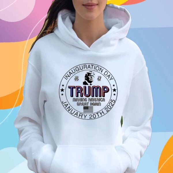 Donald Trump 47th President Inauguration 2025 Republican Party MAGA T-Shirt