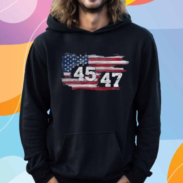 Donald Trump America 45 47 T-Shirt
